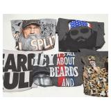 DUCK DYNASTY- XL- SHIRTS- 5 SHIRTS