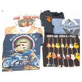 VINTAGE GRAPHIC SHIRTS- 5 SHIRTS- LARGE-