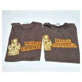 MORE COWBELL- 2 LARGE-VINTAGE SHIRTS- SNL