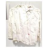 3- VINTAGE MENS SHIRTS- 16 1/2 X 34- LONG SLEEVES