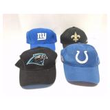 NFL - 4 VINTAGE ASSORTED HATS