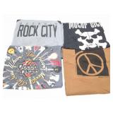 VINTAGE GRAPHIC SHIRTS- 4 EXTRA LARGE- HOUSE OF