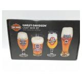 HARLEY DAVIDSON- CRAFT BEER SET- IN UNOPENED BOX