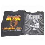 AC/DC- VINTAGE SHIRTS- BACK IN BLACK AND MONSTER
