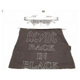 AC/DC- BACK IN BLACK- VINTAGE SHIRTS- BOTH LARGE
