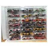 NASCAR DIECAST CAR COLLECTION IN PLASTIC CASE
