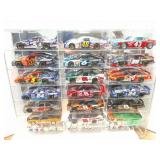 NASCAR DIECAST COLLECTION IN PLASTIC CASE- AND