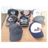 8- VINTAGE BIKER HATS