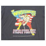 WWF -  WRESTLE MANIA VII- VINTAGE SHIRT- 1991-