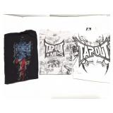 TAPOUT- 3 VINTAGE SHIRTS- 2 LARGE AND WHITE ONE