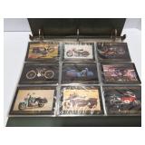 HARLEY DAVIDSON COLLECTOR   CARDS IN ALBUM