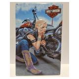 HARLEY DAVIDSON TIN SIGN