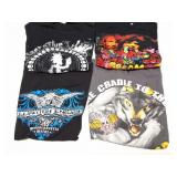 VINTAGE BAND AND MUSIC SHIRTS- LARGE