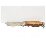 BROWNING- KNIFE WITH MOTORCYCLE INLAYED HANDLE