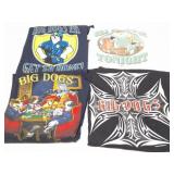BIG DOGS- 4 LARGE SHIRTS