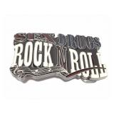 SEX, DRUGS AND ROCK IN ROLL- BELT BUCKLE