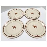4- CAMEL CIGARETTE PLATES