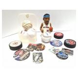 DETROIT SPORTS LOT - RED WINGS,  PISTONS, TIGERS