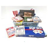 LARGE PLAYING CARD LOT AND MORE