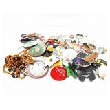 HUGE LOT OF PINS AND BADGES- UNSEARCHED