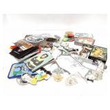 BADGES- PINS- PLAYING CARDS AND MORE- VINTAGE