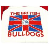 WWF- THE BRITISH BULLDOGS- VINTAGE- XTRA LARGE