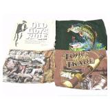 VINTAGE- GRAPHIC SHIRTS- 4 LARGE SHIRTS- JOHN