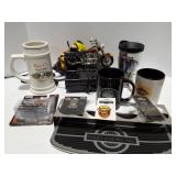 HARLEY DAVIDSON- VINTAGE TELAPHONE- STEINS AND