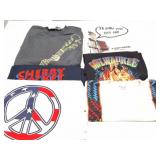 VINTAGE GRAPHIC SHIRTS- 6 LARGE -ASSORTMENT