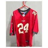 TAMPA BAY BUCS- WILLIAMS 24- JERSEY- LARGE