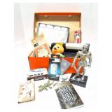 ASSORTMENT LOT- BIBLES-KNIGHT FIGURE-