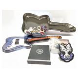 PINS AND BADGES- LARGE ASSORTMENT IN GUITAR