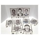 VIPERS- SIGNED PRINTS- 9 ITEMS