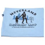 NEVERLAND- SLEEPAWAY CAMP - VINTAGE - LARGE SHIRT