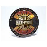 HARLEY DAVIDSON TIN SIGN- RIDE HARD