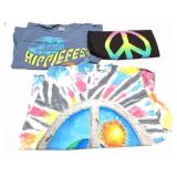 TYE DYE, HIPPIEFEST AND PEACE SHIRT- VINTAGE- 3