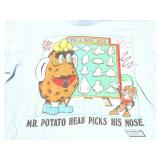 MR. POTATO HEAD PICKS HIS NOSE- VINTAGE SHIRT-