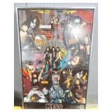 KISS- SONY- FRAMED POSTER-