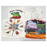 VINTAGE GRAPHIC SHIRTS- 4 LARGE- ASSORTED