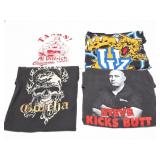 VINTAGE GRAPHIC SHIRTS- 4 LARGE- UNIVERSITY OF