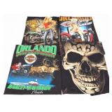 HARLEY DAVIDSON- VINTAGE- 4 EXTRA LARGE SHIRTS