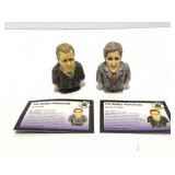 POT BELLYS HISTORICALS GEORGE W. BUSH AND JOHN