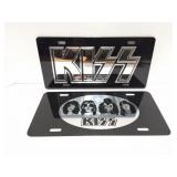 2- KISS LICENSE PLATES