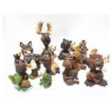 ANIMAL BOBBLE HEADS- LARGE LOT
