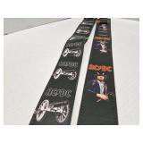 AC/DC- 2 VINTAGE GUITAR STRAPS