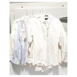 5 MENS VINTAGE SHIRTS-17 1/2