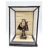 KISS- THE DEMON- WOODEN NUTCRACKER- IN GLASS CASE