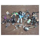 KISS- ACTION FIGUTRES AND ACCESSORIES LOT