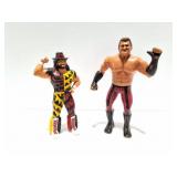 WWF- VINTGAE RUBBER ACTION FIGURES