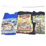 BIKE WEEK- VINTAGE- 3 XL SHIRTS
